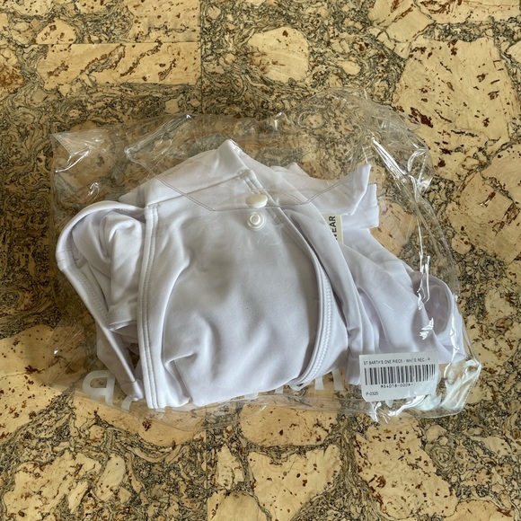 MONDAY SWIMWEAR ST. BARTH'S ONE PIECE - WHITE SIZE P - Picture 5 of 7